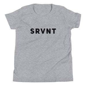 Youth SRVNTShort Sleeve- Grey