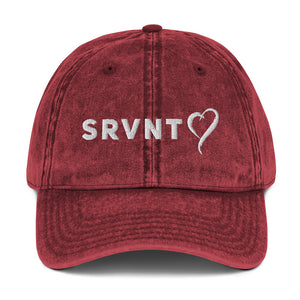 SRVNT Heart Vintage Cap- Brick