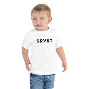 Toddler SRVNT Short Sleeve- White