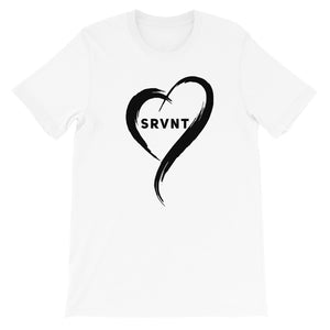 SRVNT Heart T-Shirt- White