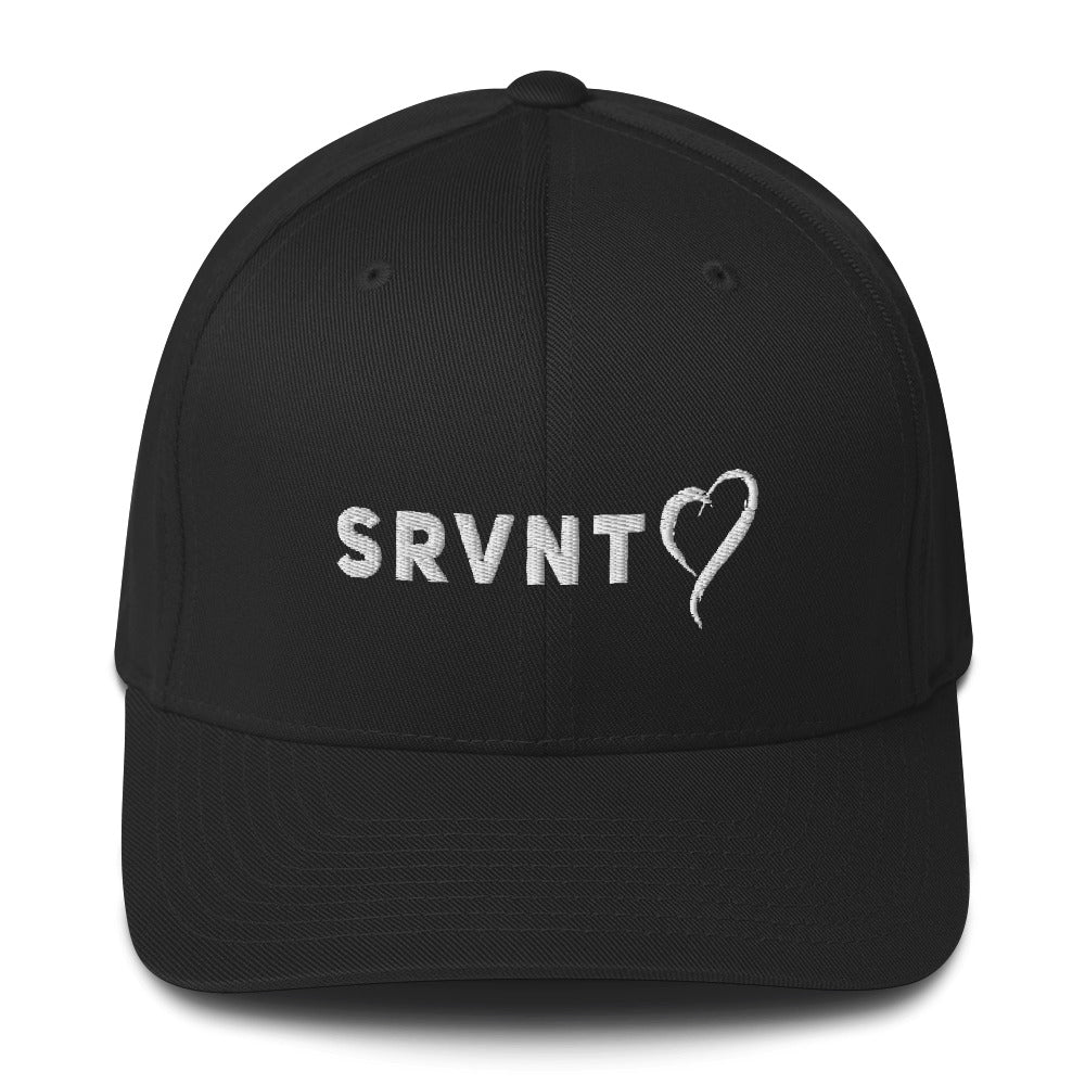 SRVNT Heart Flexfit- White