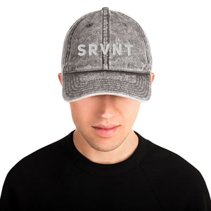 SRVNT Vintage Cap- Grey