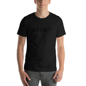 SRVNT T-Shirt- Black on Black